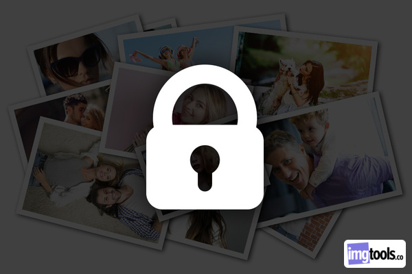 Protect your images with a password